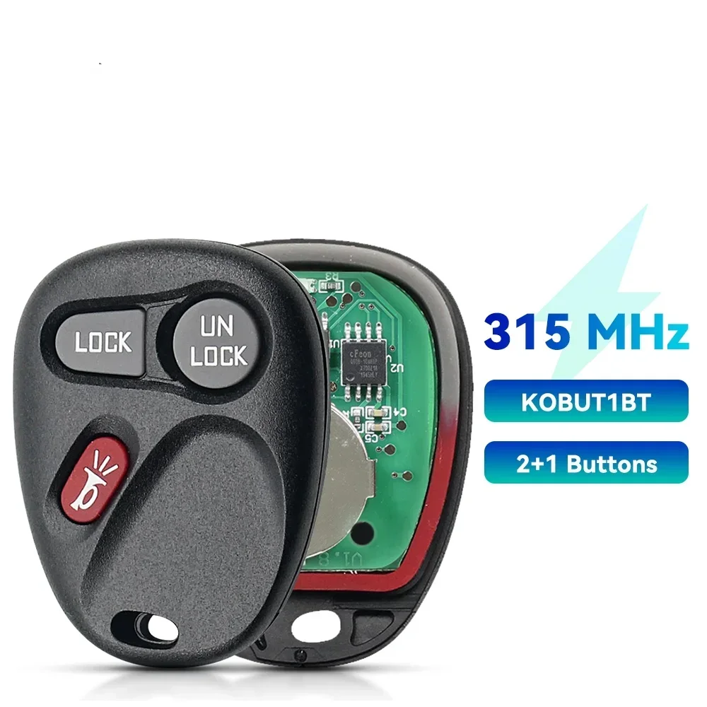 

KEYYOU KOBUT1BT для Chevrolet Astro Blazer S10 Silverado Suburban Tahoe GMC Sierra Yukon дистанционный Автомобильный ключ 315 МГц