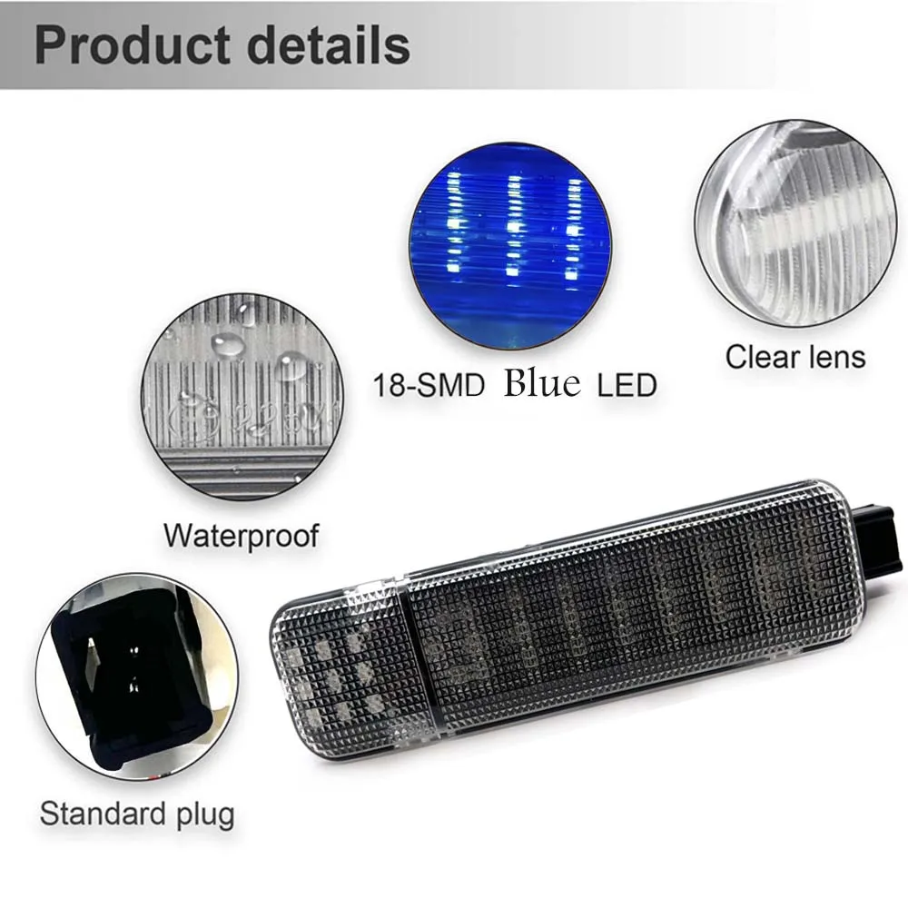 2 шсветодиодный автомобисветильник светодиодные лампы для Chevrolet Silverado Classic 1500 GMC