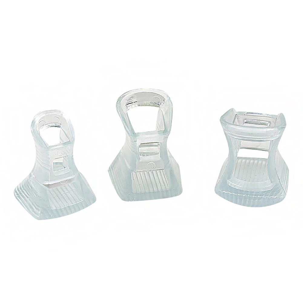 PVC Heel Protector Round Shape Woman High Heels Protective Cover Non-slip Wearable Heel Cover Shockproof Accessories
