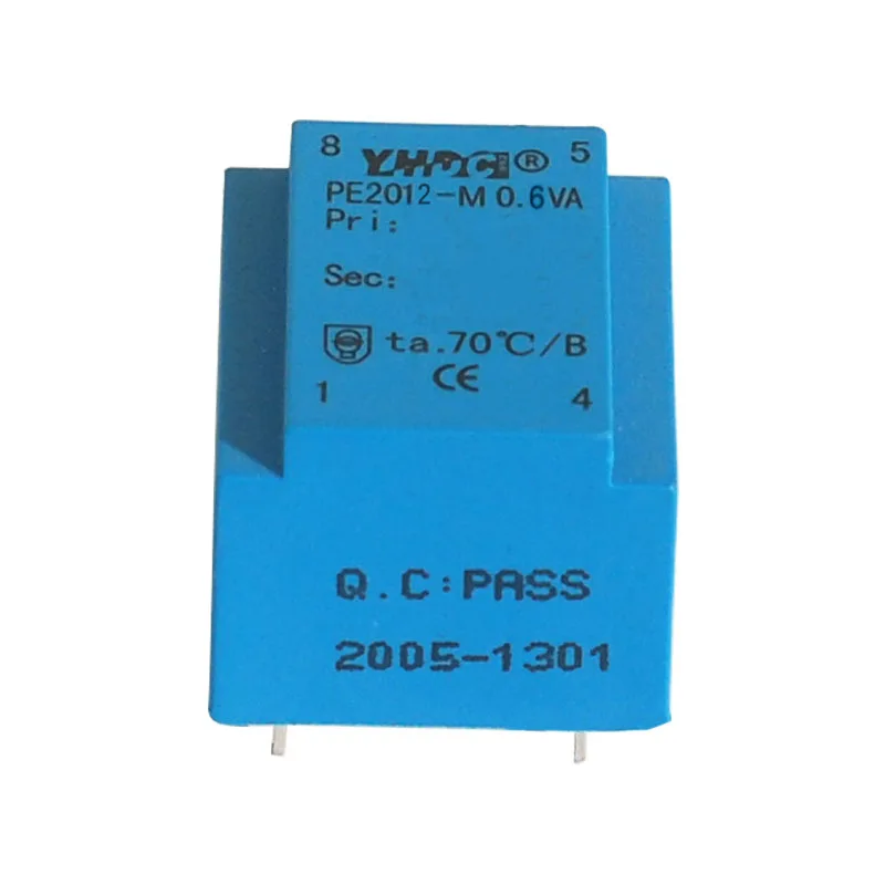 YHDC Потенциальная мощность 220 ва в/12 В x2 Инкапсулированный трансформатор PCB