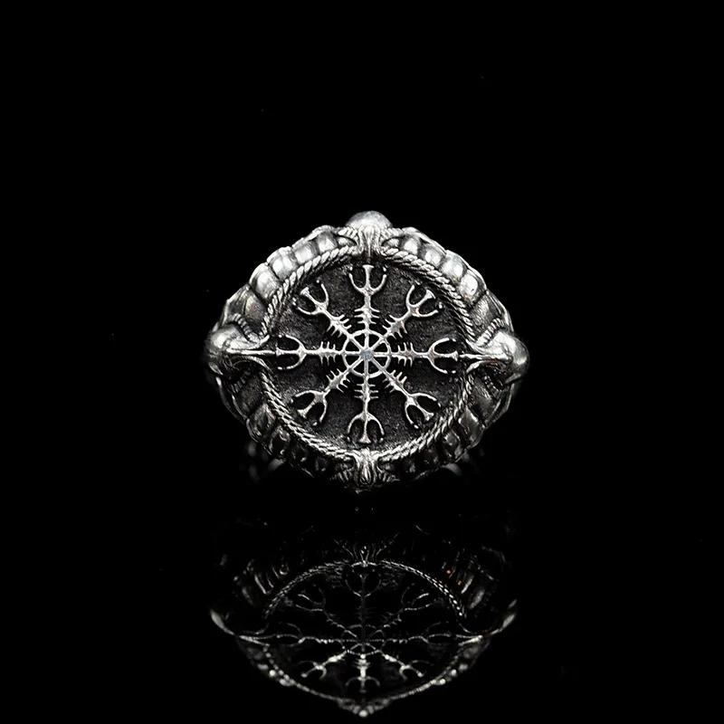 

Оригинальное Открытое кольцо в стиле ретро викингов на удачу Руна один для мужчин и женщин амулет богатства на удачу кольцо на удачу на палец мифология ювелирное изделие подарок мужское кольцо