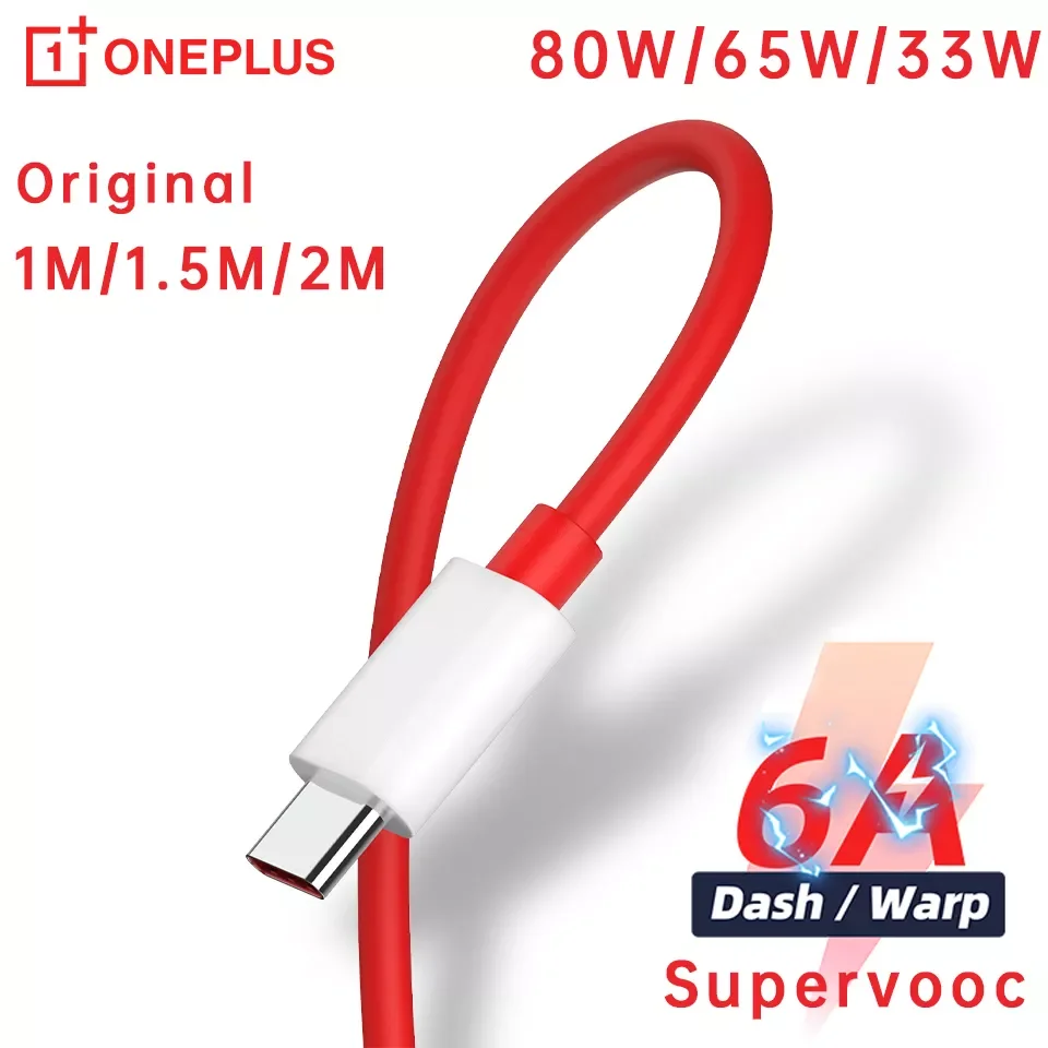 

Oneplus Usb 3.1 Type C Warp Charge Cable 6A Dash Charger Cable One Plus Nord Oneplus 10 pro 9 8t 9R 8 7t N10 5g Fast Charging