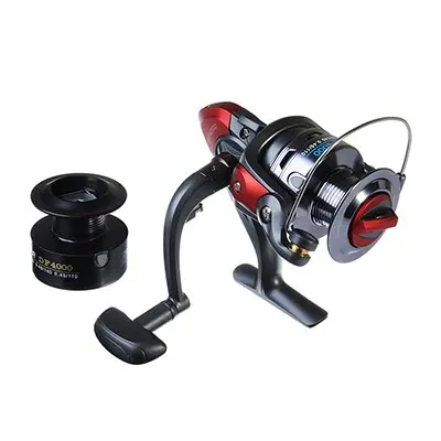 Фото Катушка Differ Red, 4000, 3+1, передний фрикцион, металл шпуля, доп. шпуляв комп №1