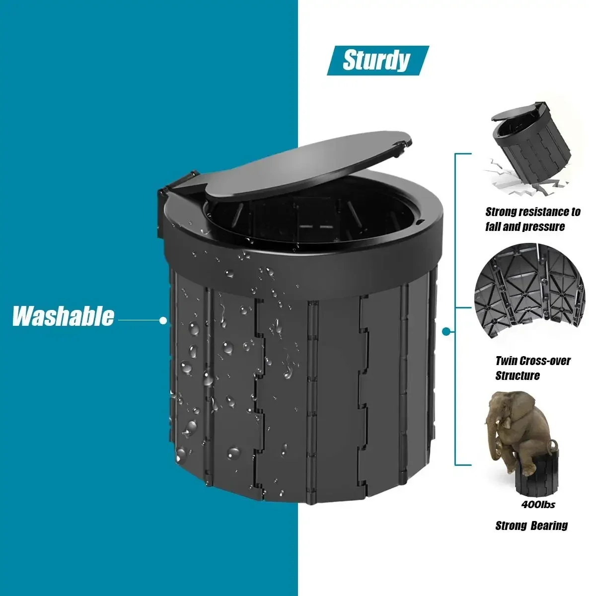 Походная пляжная лодка с длинным приводом дорожный горшок караван кемпер