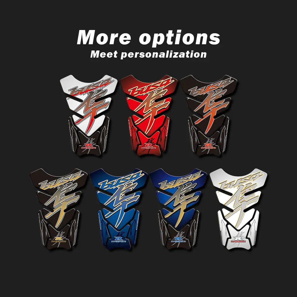 

3D Motorcycle Edition Stickers Oil Gas Fuel Tank Pad Decal Protector Stickers Decals for Suzuki Hayabusa GSX1300R