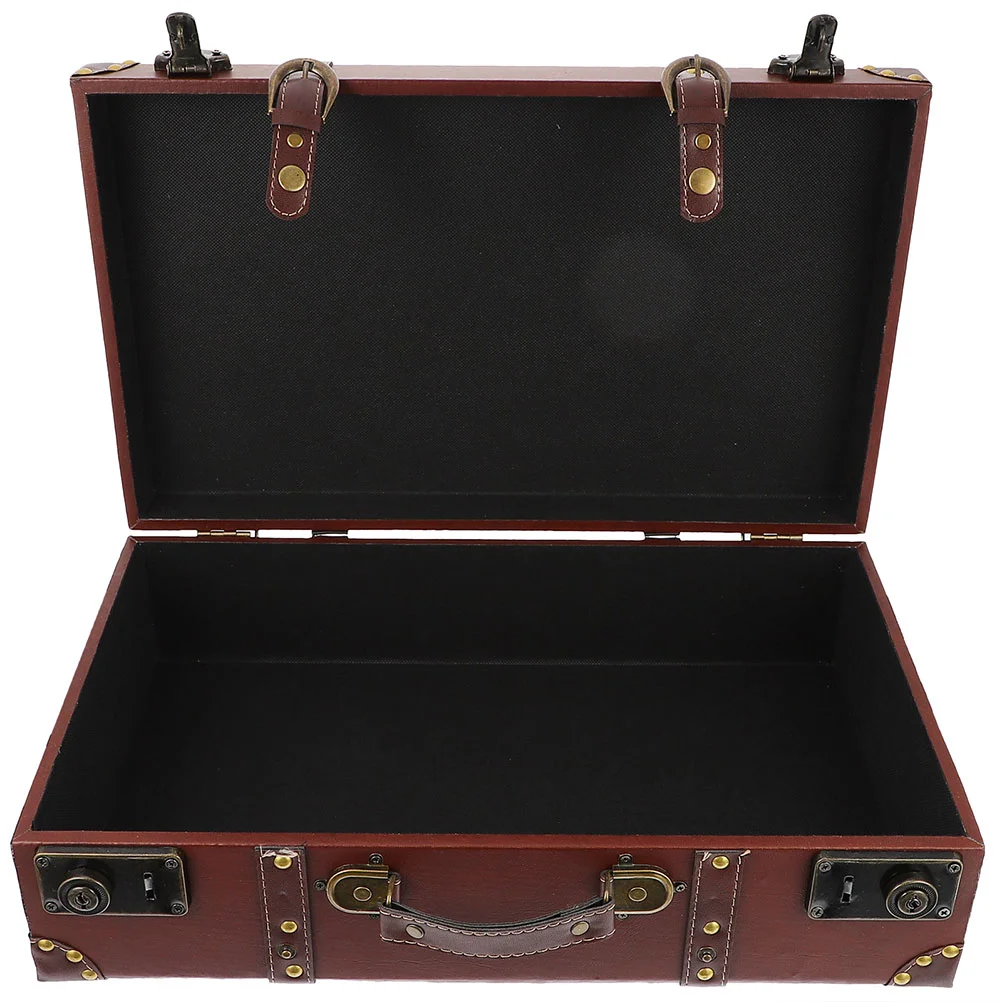 

Vintage Style Suitcase Multi-functional Storage Case Portable Storage Box Gift Packing Case