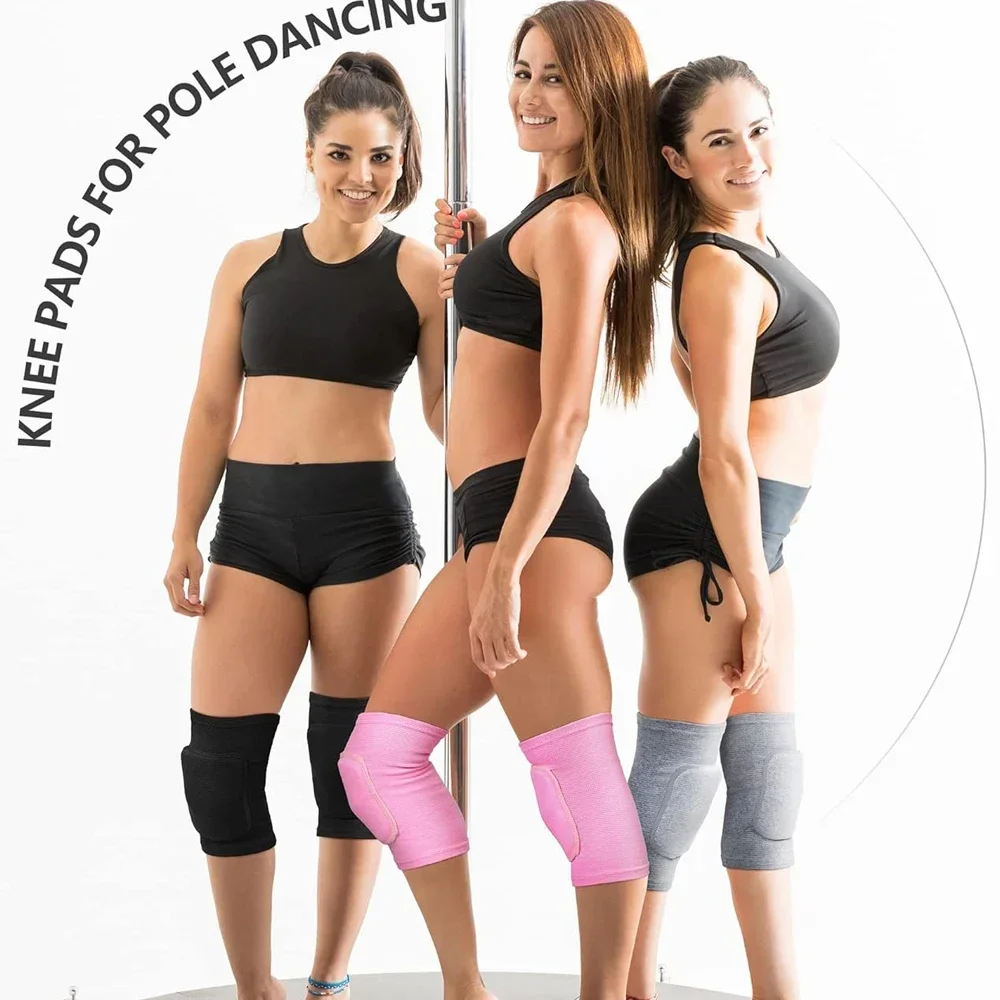 1 пара спортивный наколенник защита для колена танцев волейбола йоги кроссифт