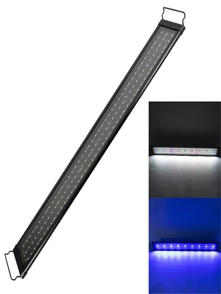 

[US-W]20W 129LED Full Spectrum Water Grass Lamp 35.43inch Black US Standard ZC001221 (Suitable For 35.43-43.3inch Long Aquarium)