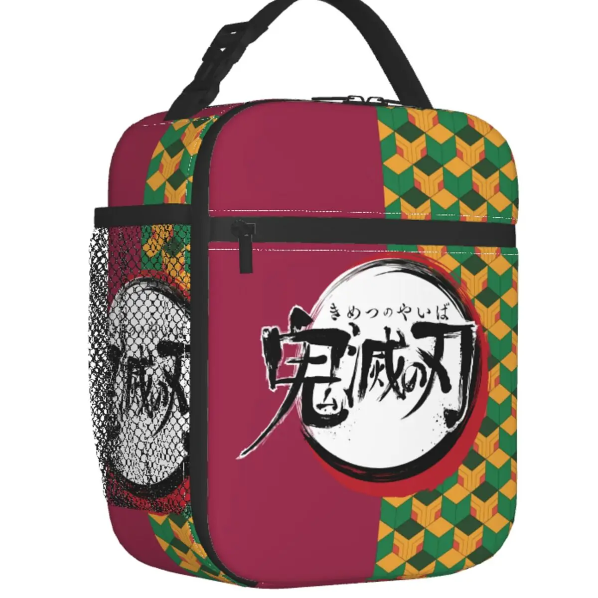 

Ланч-бокс с аниме «I Am A Demon Slayer», водонепроницаемый, Kimetsu No Yaiba, Термоизолированный Ланч-бокс с термоизоляцией, детская школьная сумка
