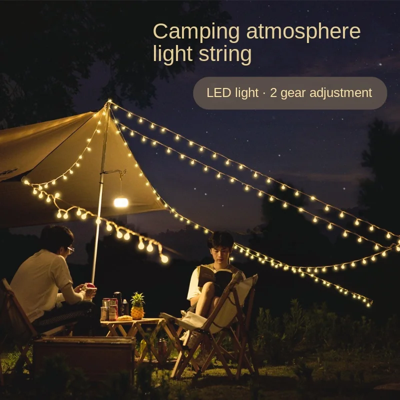 

Led String Lighted Bubble Ball Bobble BallWaterproof Bulb Full Sky Star CampingTent Outdoor Ambient Light String Mainland China