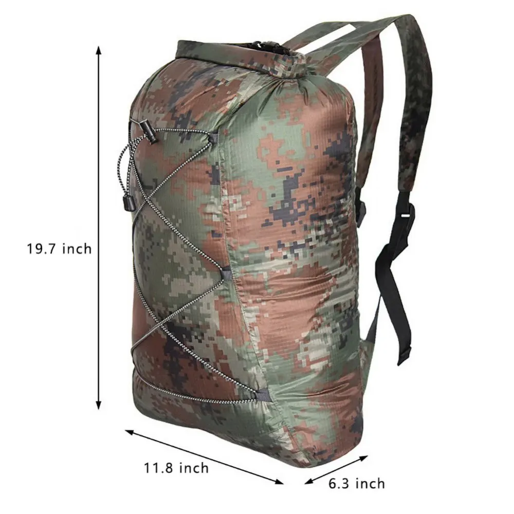 23L Waterproof Dry Bag PVC Backpack Sports Bag Rafting Swimming Backpacks Impermeable Bag