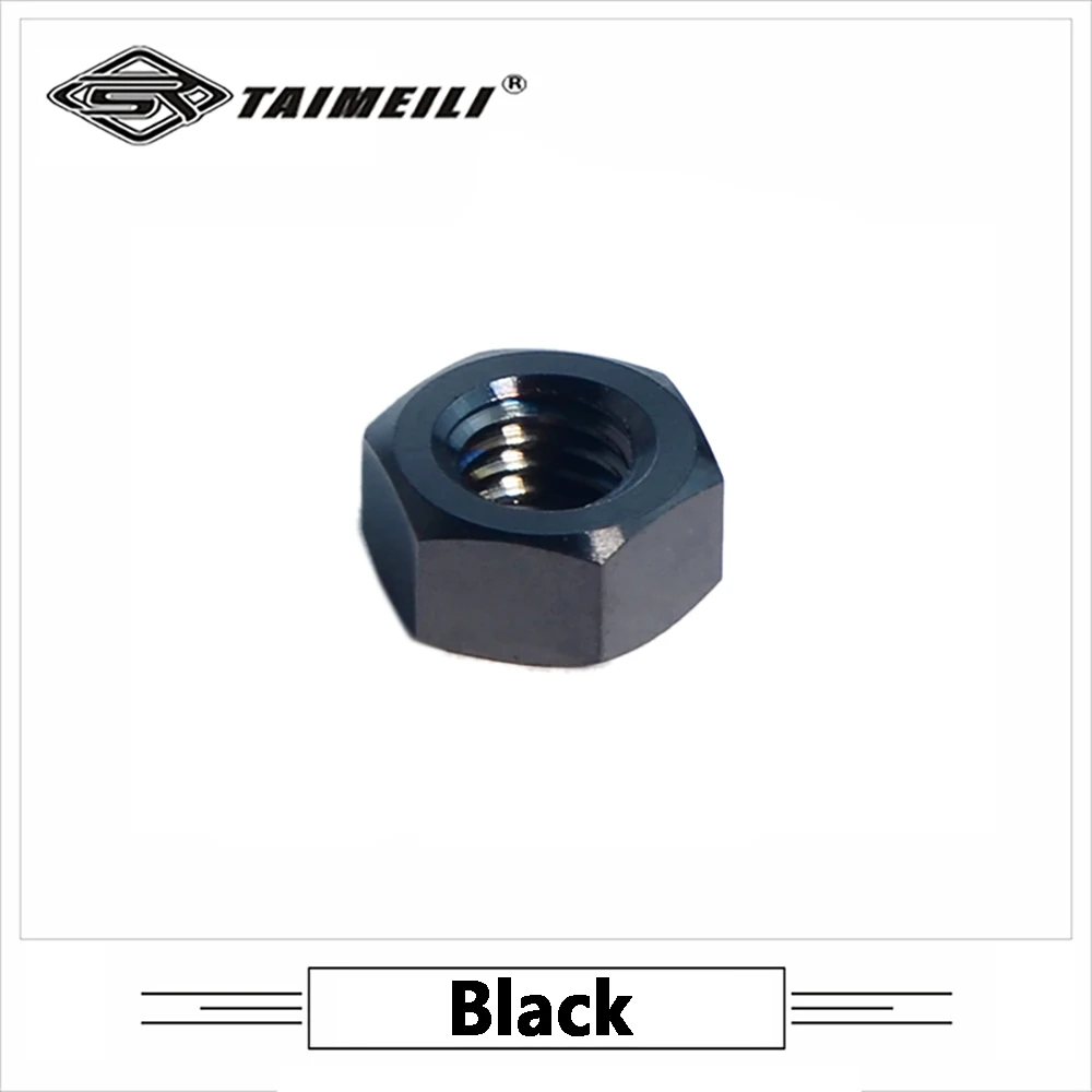 

Гайка TAIMEILI из титанового сплава, наружная Шестигранная гайка M5M6M8, велосипедная деталь
