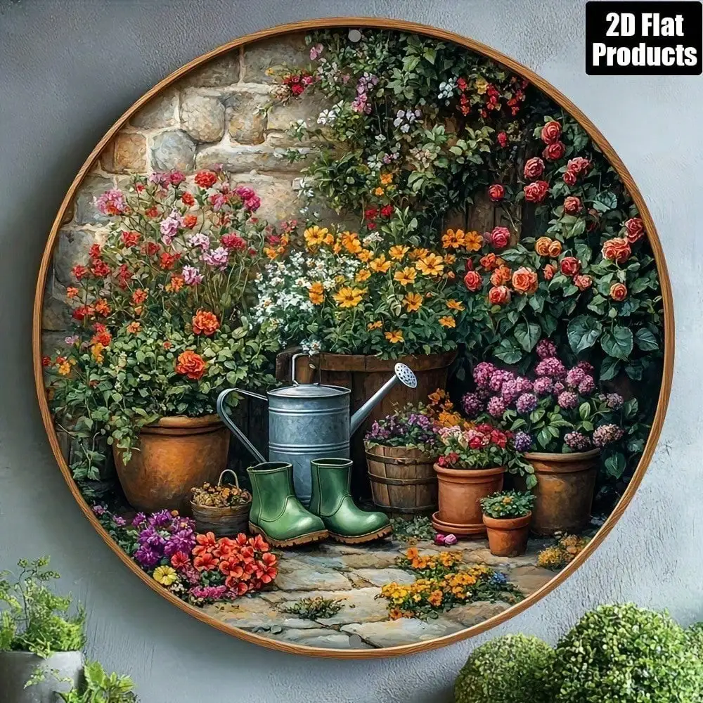 

Металлическая винтажная табличка CIFBUY 20x20 см