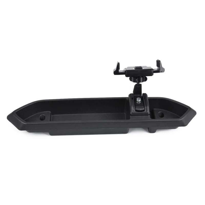 

2 in 1 Black Dash Tray Mount Phone Holder for jl 2018-19 Multi-Mount Dashboard Interior Accessories GTWS