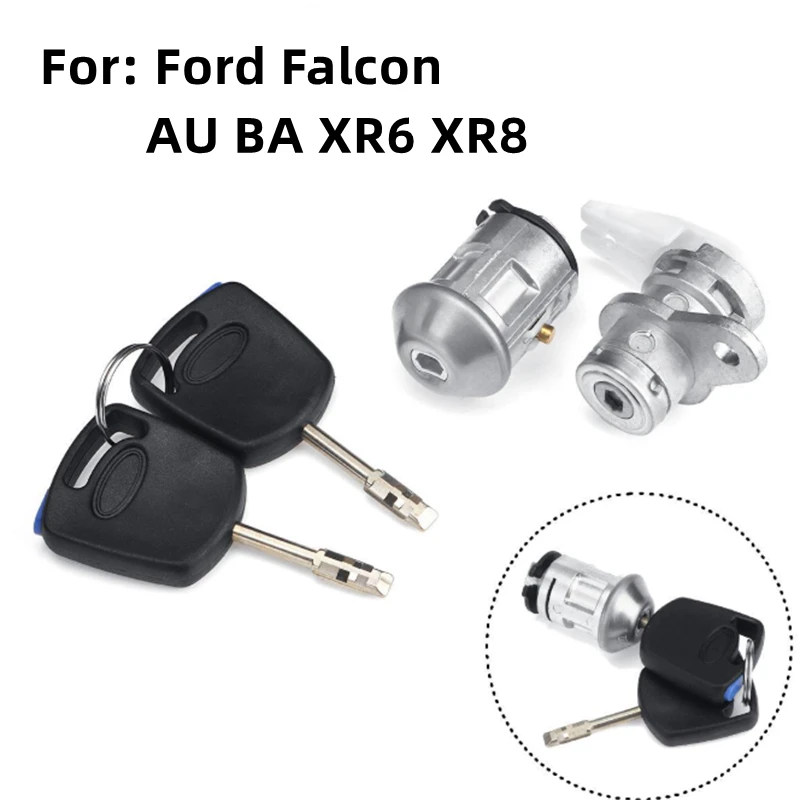 

XIEAILI OEM Auto Door lock Cylinder For Ford Falcon AU BA XR6 XR8 With 2Pcs Key S914