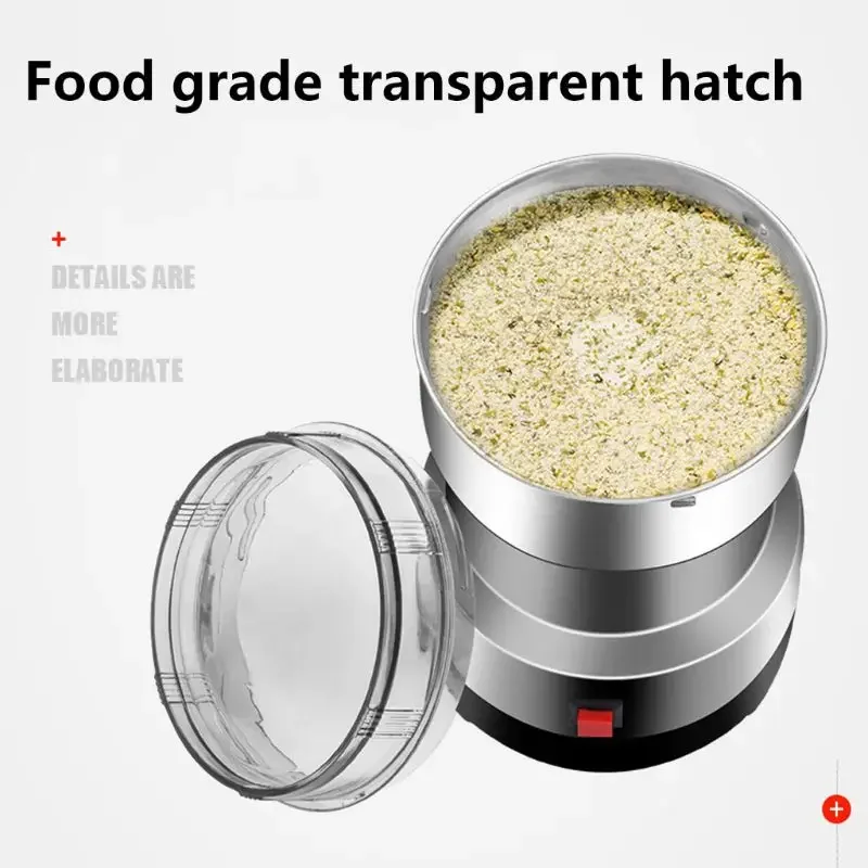 Электрическая кофемолка с лезвием из нержавеющей стали многофункциональная