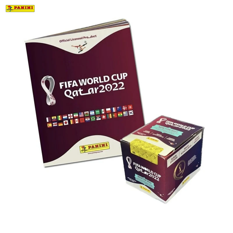 Фото Panini FIFA World Cup QATAR 2022 ALBUM BOX 50 упаковок, 5 наклеек в упаковке №1