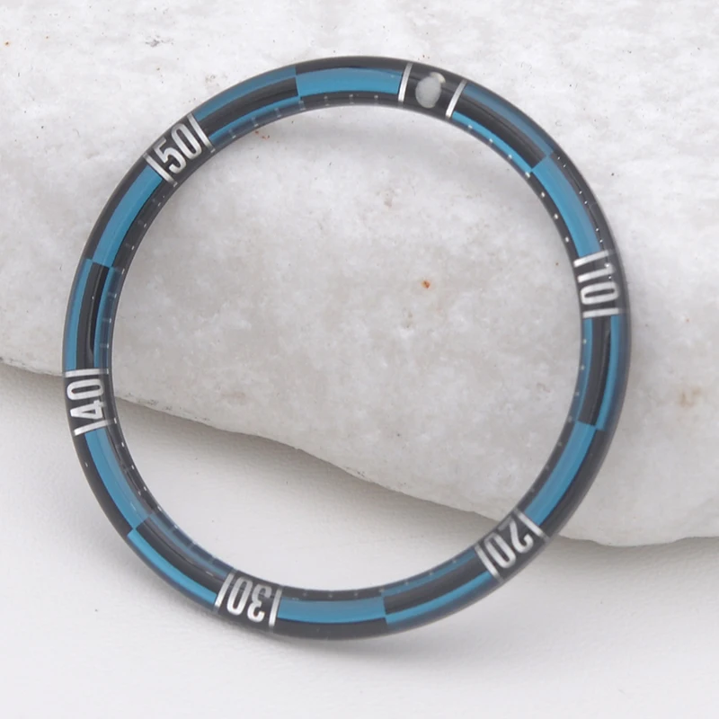 38 мм резиновая алюминиевая рамка для часов вставное кольцо подходит SKX007 SKX009