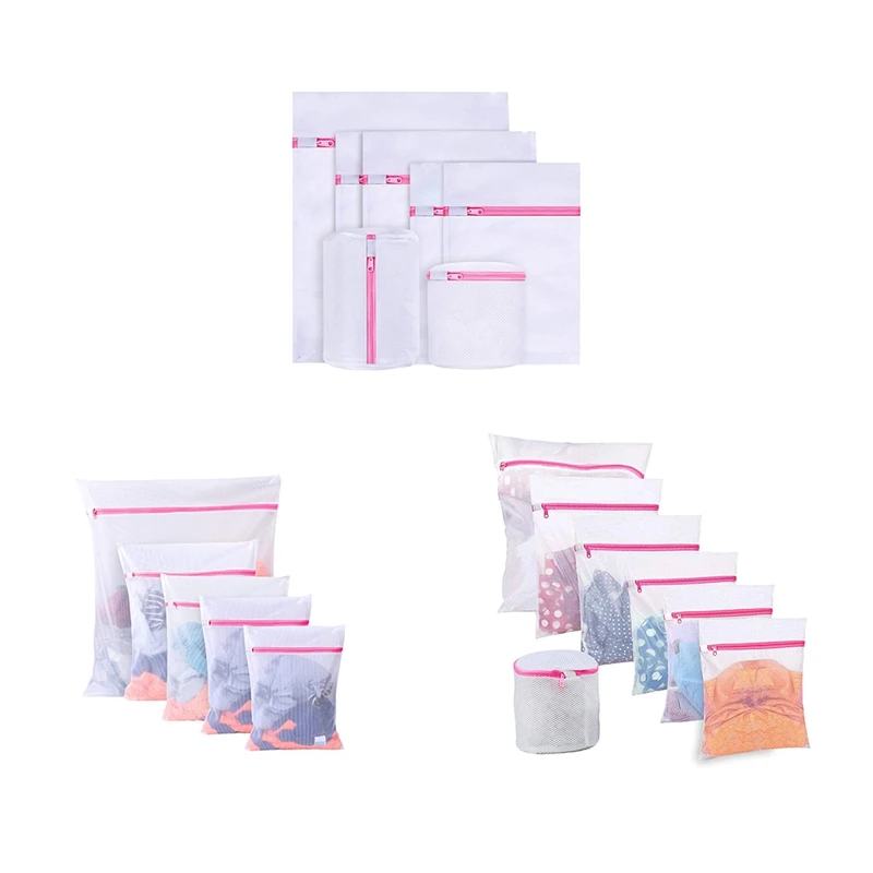 

Washing Machine Laundry Bag Durable Mesh Laundry Net With Zipper