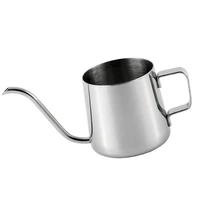 stainless steel coffee pot gooseneck drip coffee pot kettle teapot for cafe house home 250ml