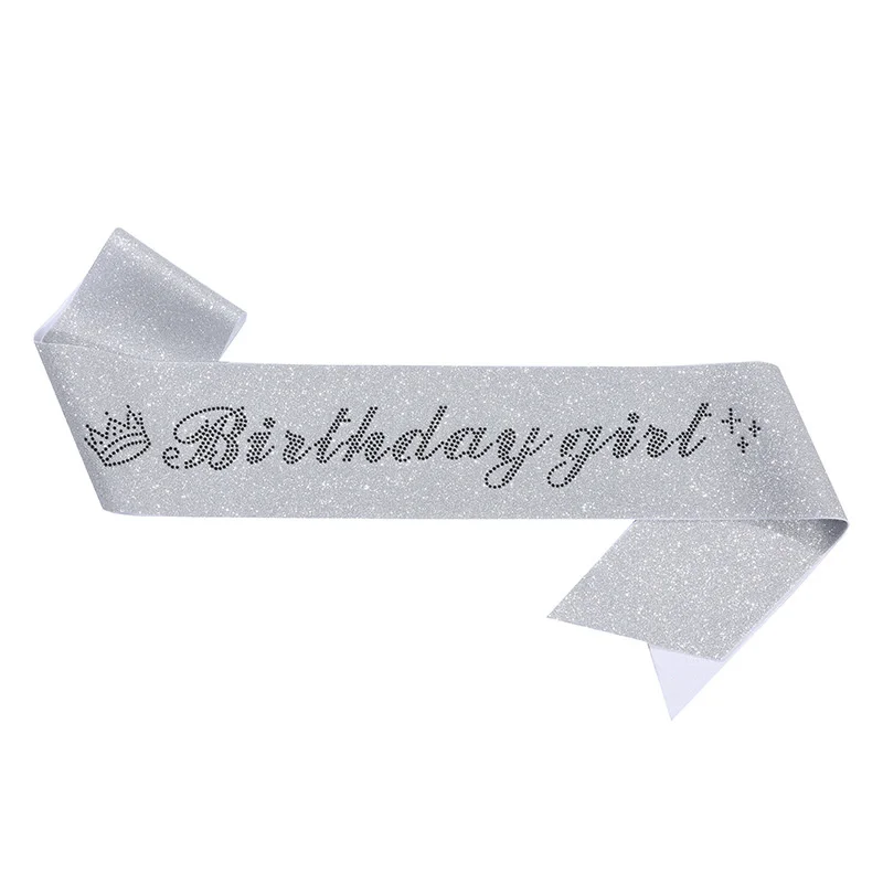 160x9 5 см лента для дня рождения девочек модная популярная Роскошная золотая