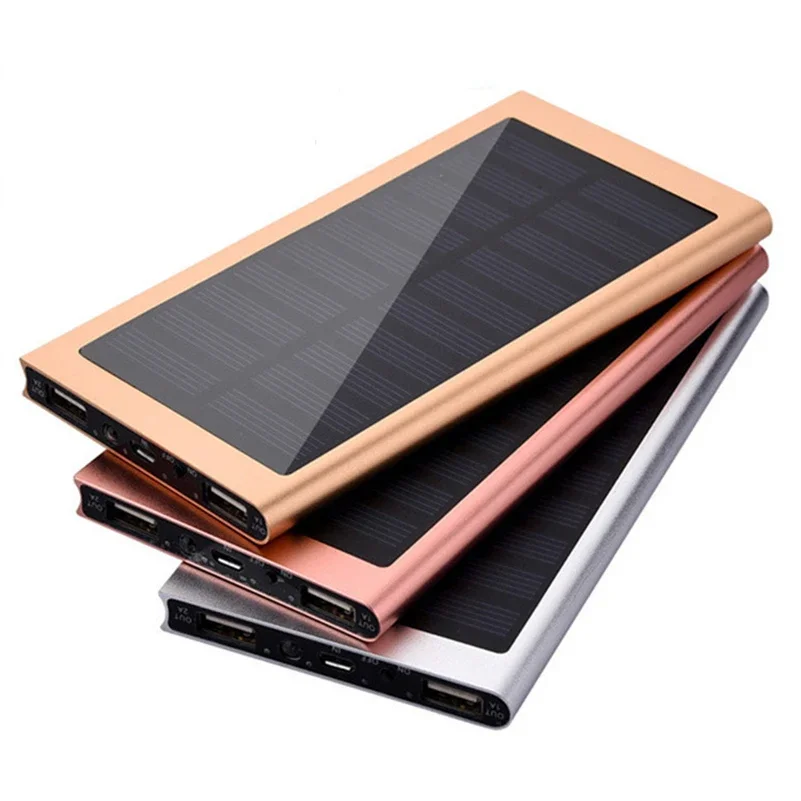 Внешний аккумулятор на солнечной батарее 20000 мАч
