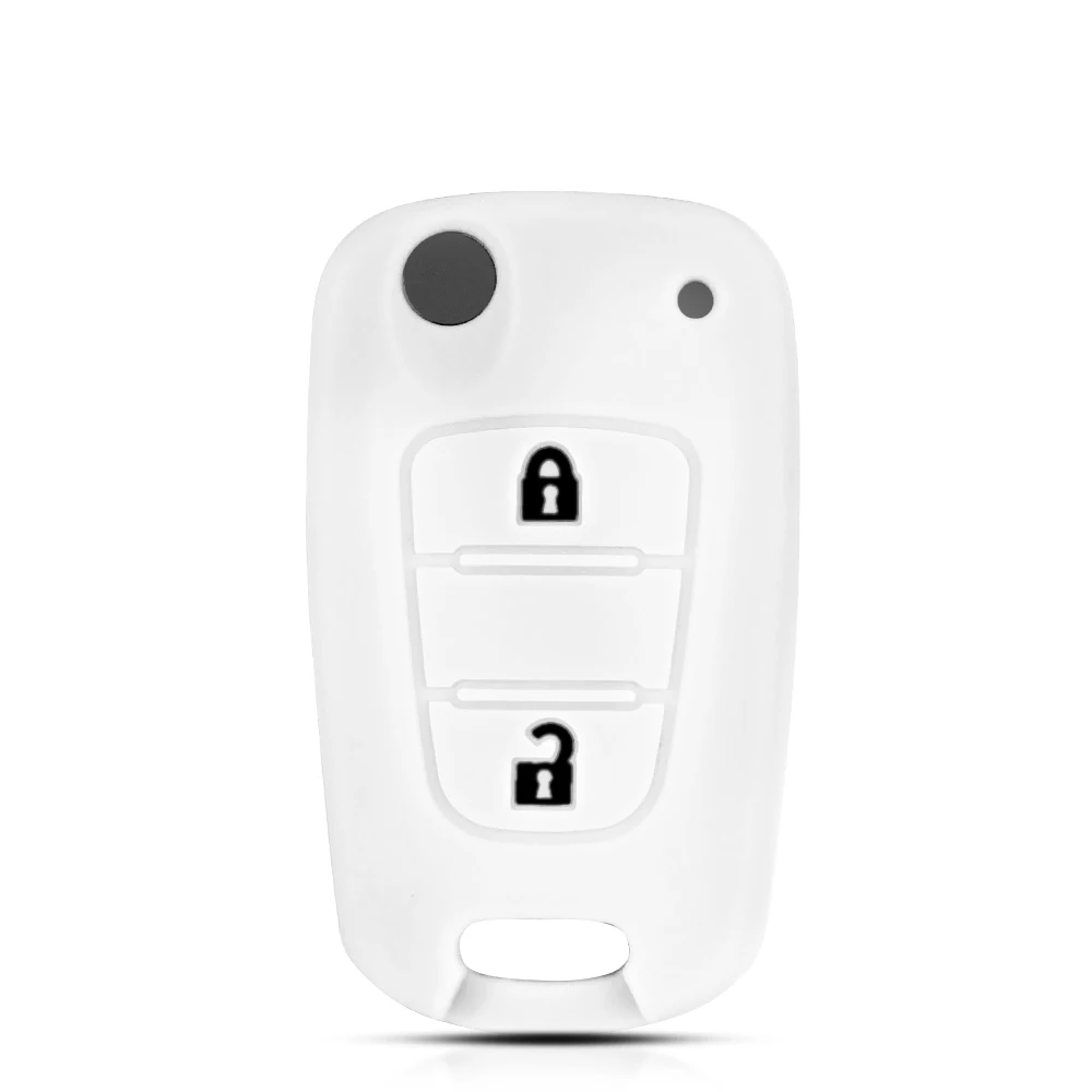 

Силиконовый чехол для ключей KEYYOU для Hyundai Verna, Kia Picanto, с 2 кнопками