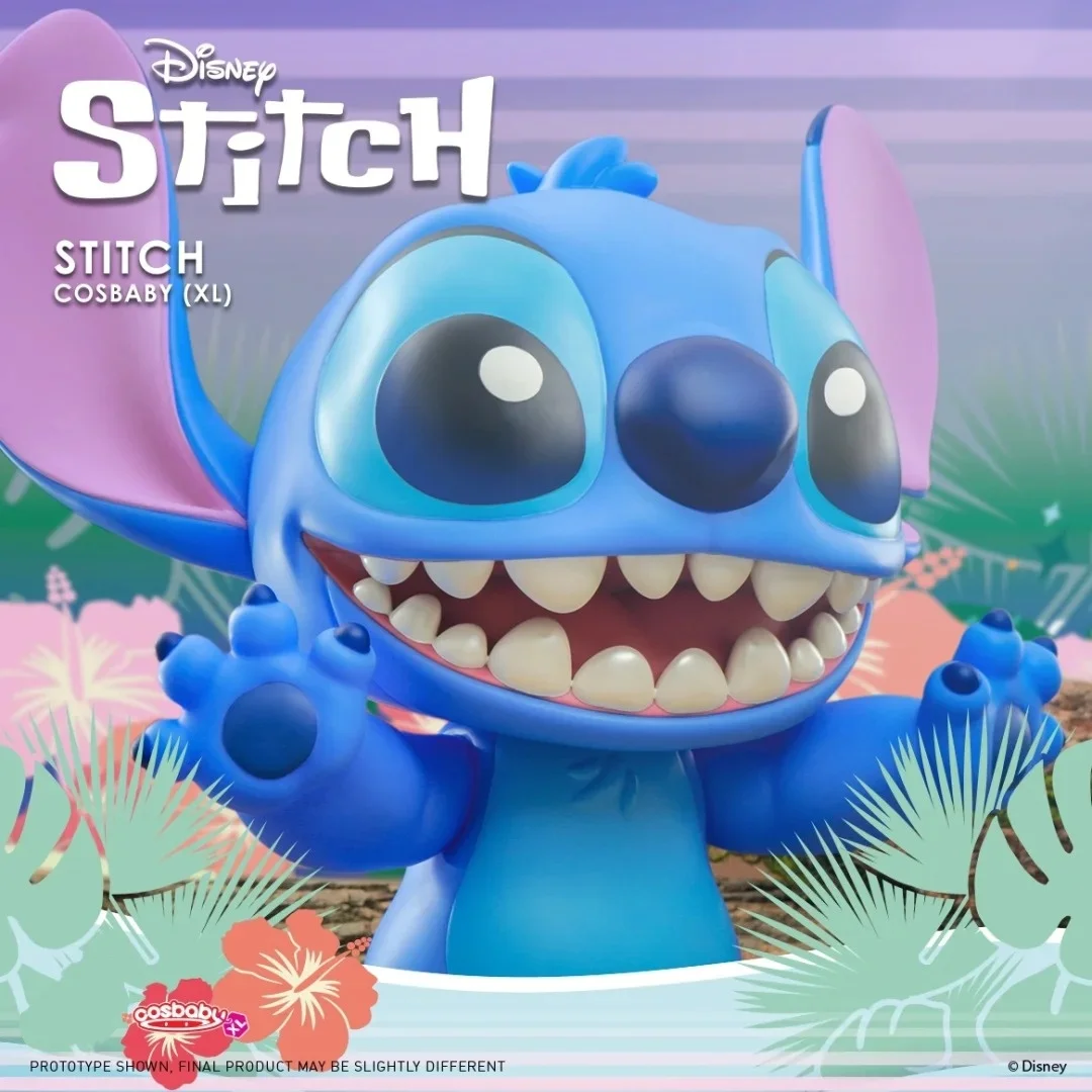 Подлинная фигурка модели Диснея Cosbaby Stitch Plus большая коллекционная кукла