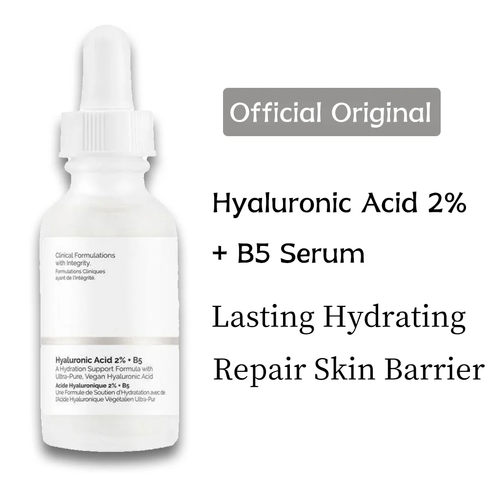 

Original Hyaluronic Acid 2% + B5 Serum 30ml Lasting Hydrating and Moisturizing Relieve Dryness Repair Barrier Smooth Skin Care