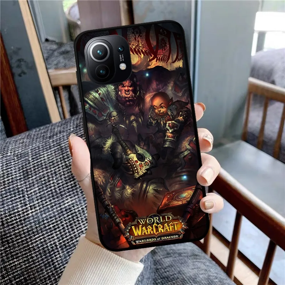 Чехол для телефона Warcrafts of World W-WOW Game Xiaomi Mi 5X 8 9 10 11 12 lite pro 10T PocoX3pro PocoM3 Note