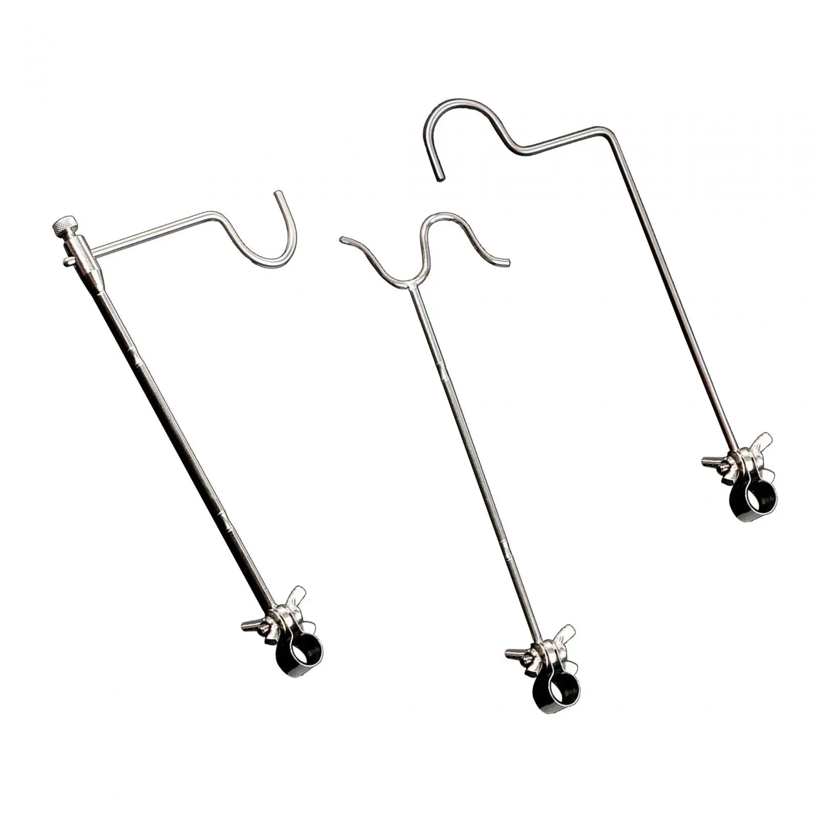 

Fishing Pole Rear Hanging Bracket Stainless Steel for Outdoor Picnic Camping