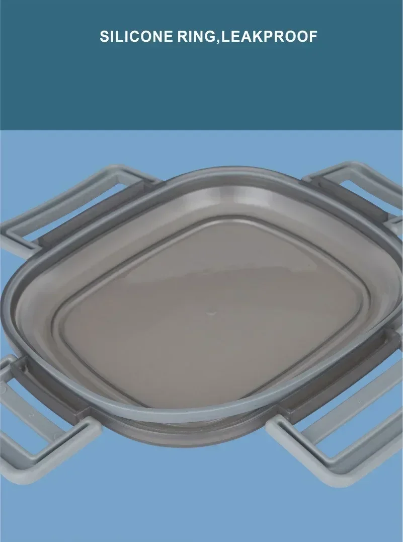 Контейнер для ланча салата контейнер с 4 отделениями лоток в стиле бэнто