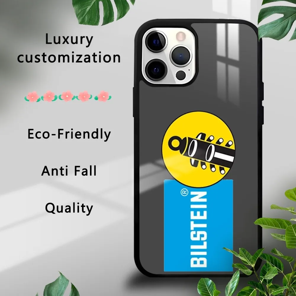 B-Bilstein Spark Plug Car Phone Case For IPhone 16 15 14 13 12 11 Pro Xs Max Mini Plus Celulares Hard Funda
