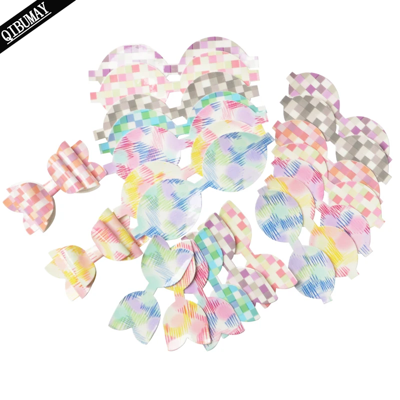 Аксессуары для рукоделия QIBU, материалы из искусственной кожи для рукоделия, аксессуары для волос «сделай сам», пресс-формы ручной работы, Детские аксессуары для волос