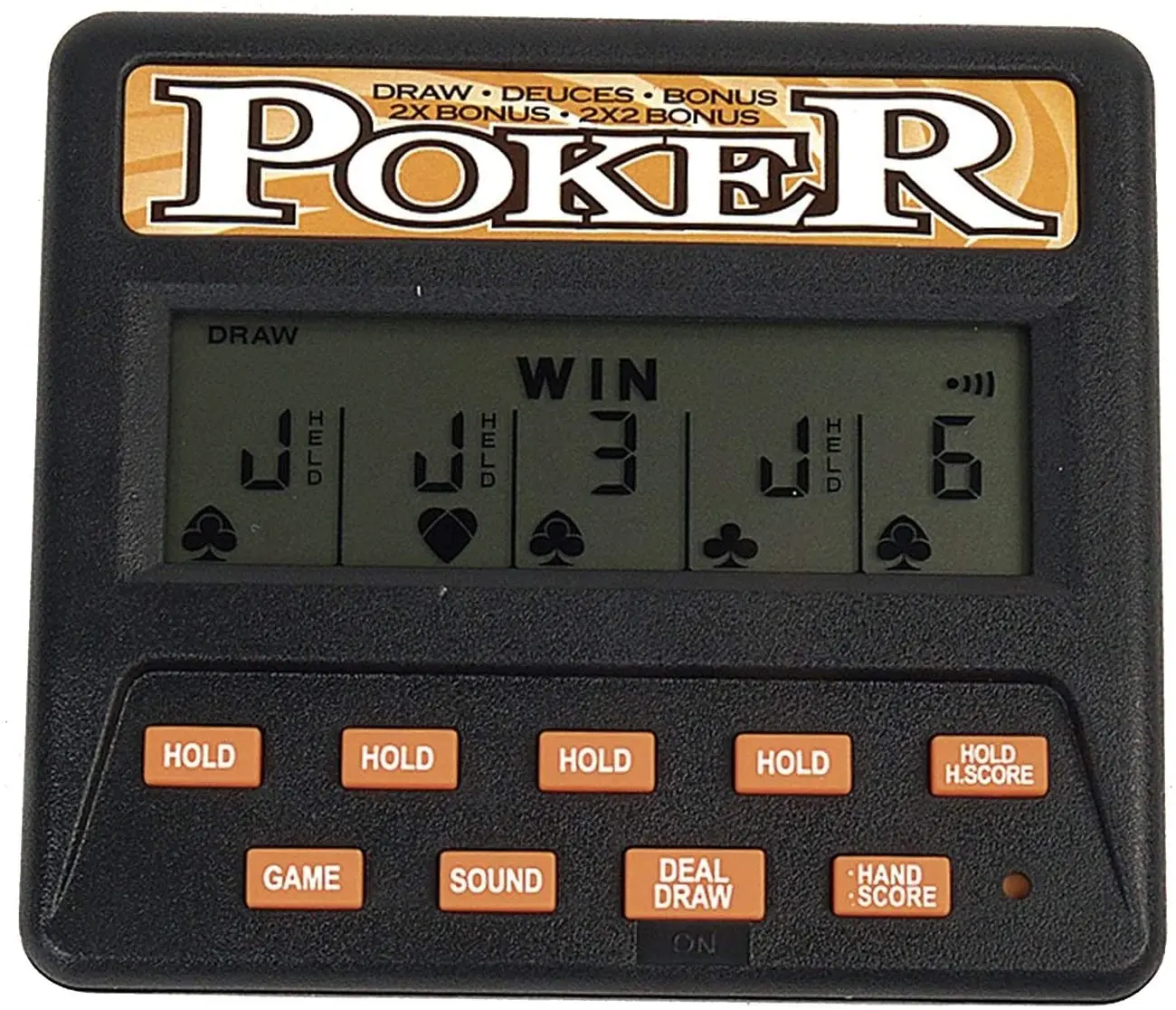 

NEW John N. Hansen Classic 5-in-1 Poker Electronic Games