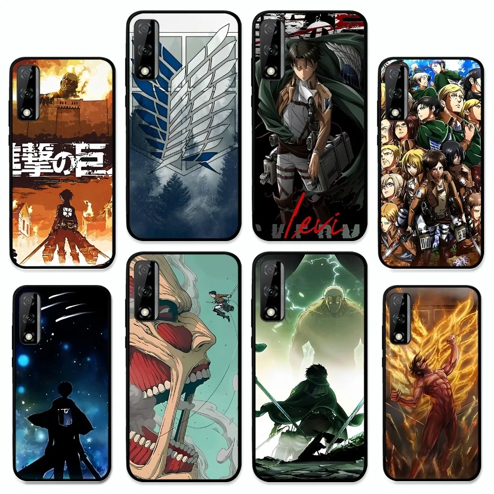 

Amine A-attack on T-Titan Phone Case For Huawei Y9 6 7 5 Prime Enjoy 7s 7 8 plus 7a 9e 9plus 8E Lite Psmart Shell