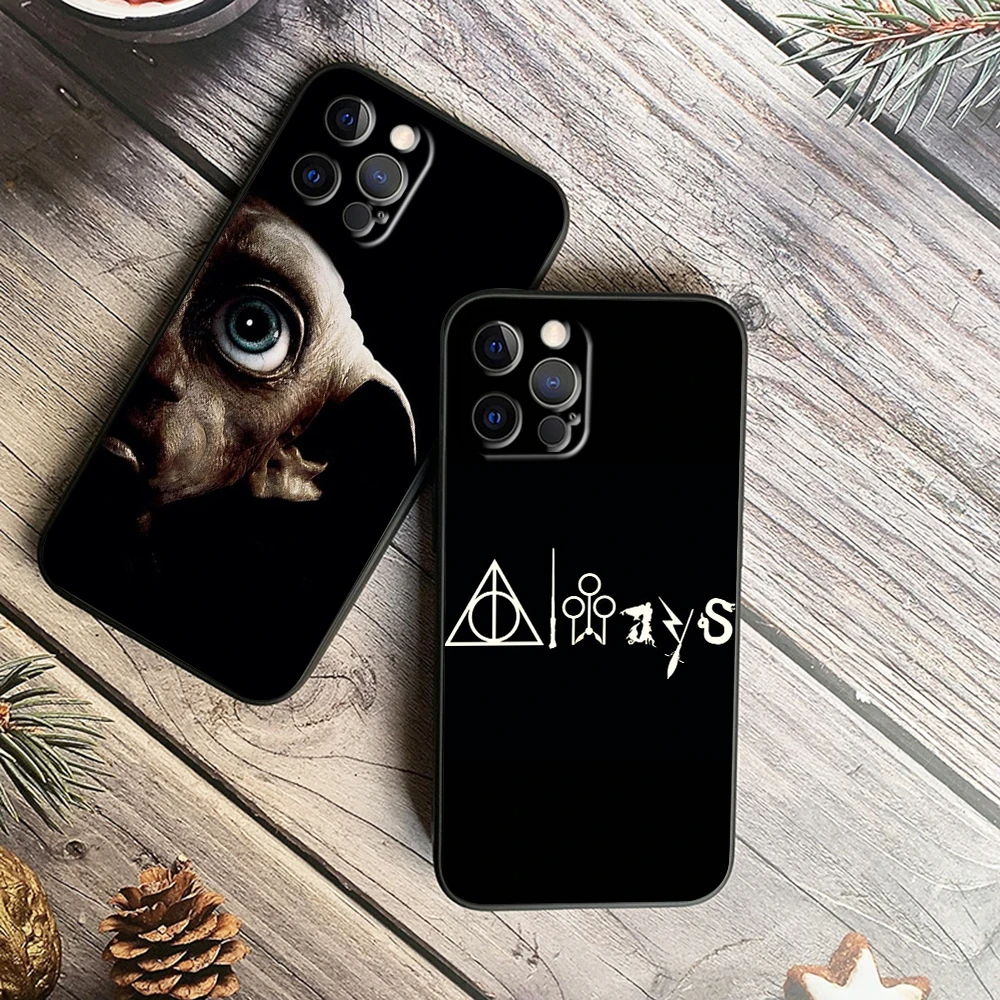 

Ring Potters Wand Harries Cool Phone Case For Apple iPhone 14 13 12 Mini 11 XS Pro Max X XR 8 7 6 Plus 5 SE 2020 Black Cover
