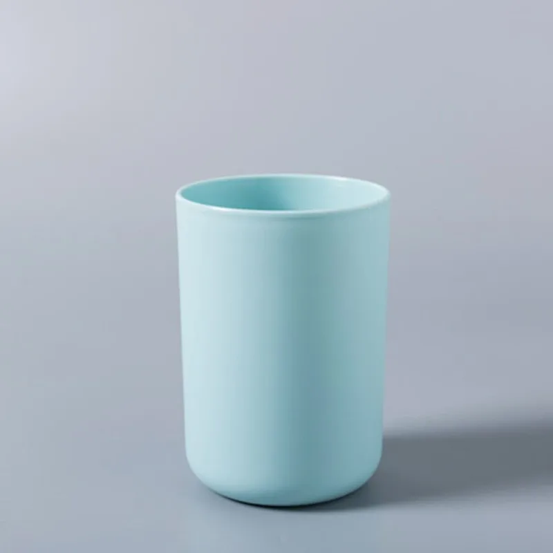 

Bathroom Plastic Mouthwash Cup Water Mug Home Travel Solid ColorToothbrush Cup Simple Nordic Portable Toothbrush Bathroom Cup