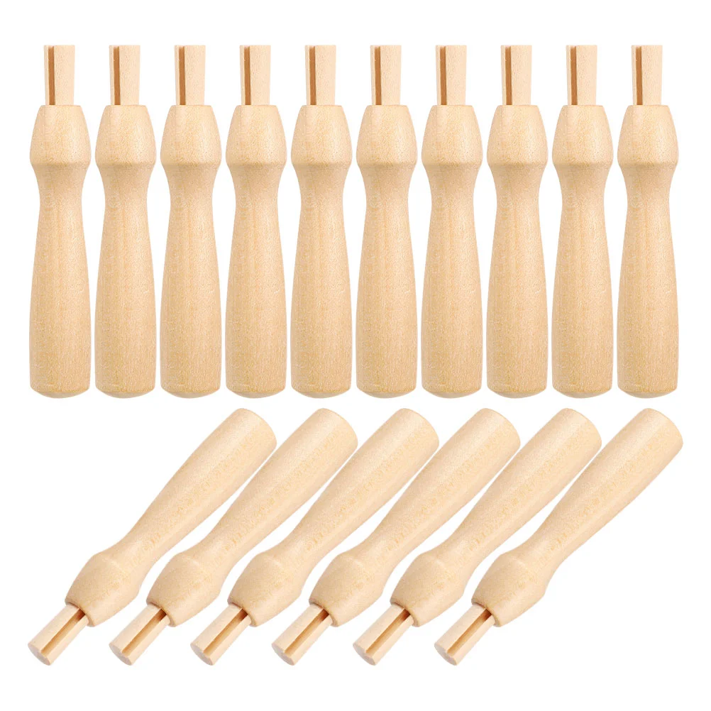 16 шт. забавные инструменты для валяния деревянные ручки иглы запасные части
