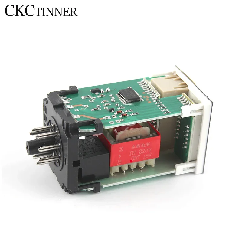 Цифровой телефон программируемое реле времени управления 0 01 S-99H99M с цоколем AC/DC 12