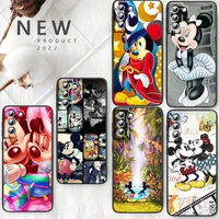 mickey mouse cool phone case for samsung s22 s21 s20 ultra fe s10 s9 s8 plus 4g 5g s10e s7 edge tpu cover