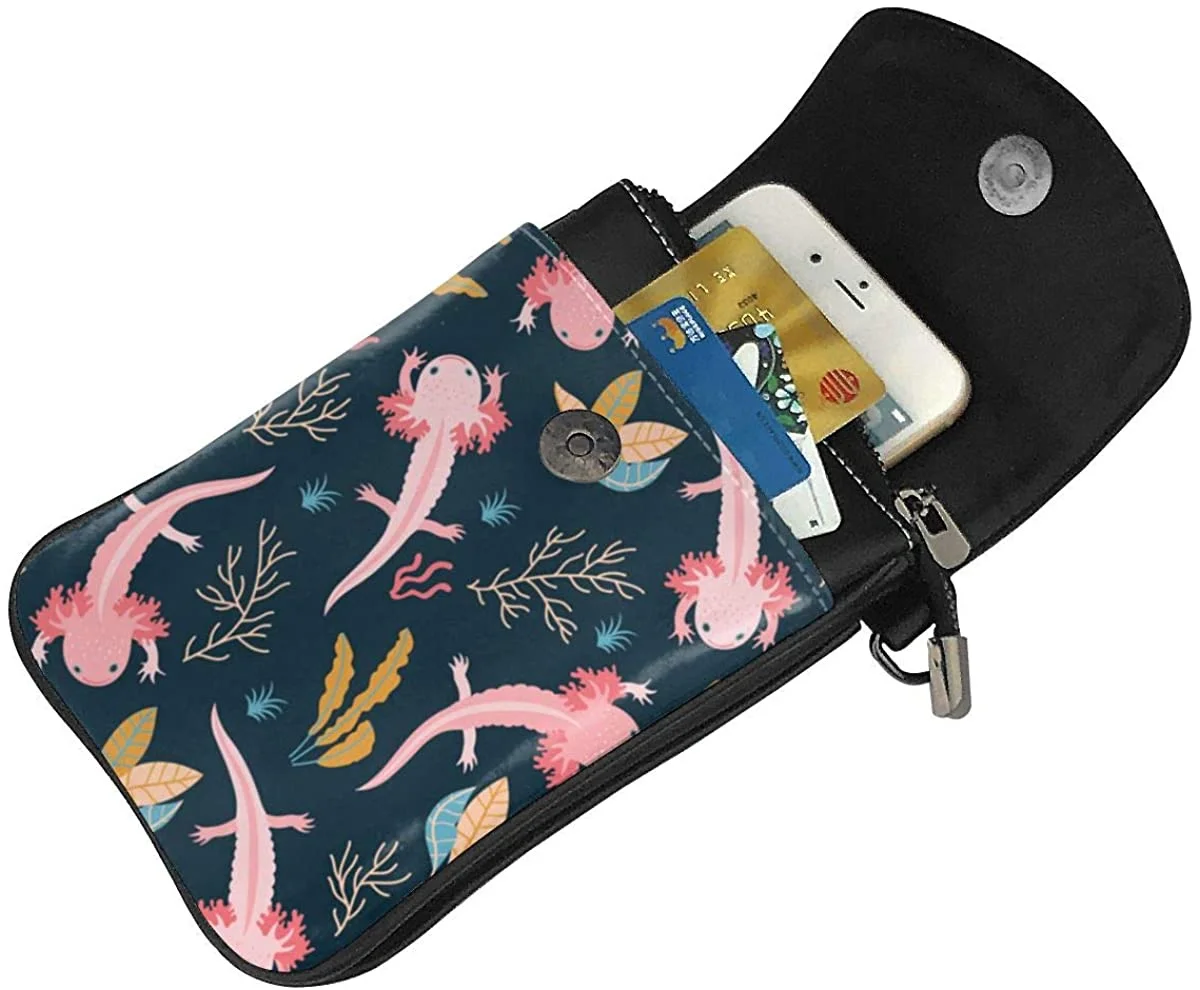 Рисунок 4 - Новый розовый кожаный кошелек для телефона Axolotl