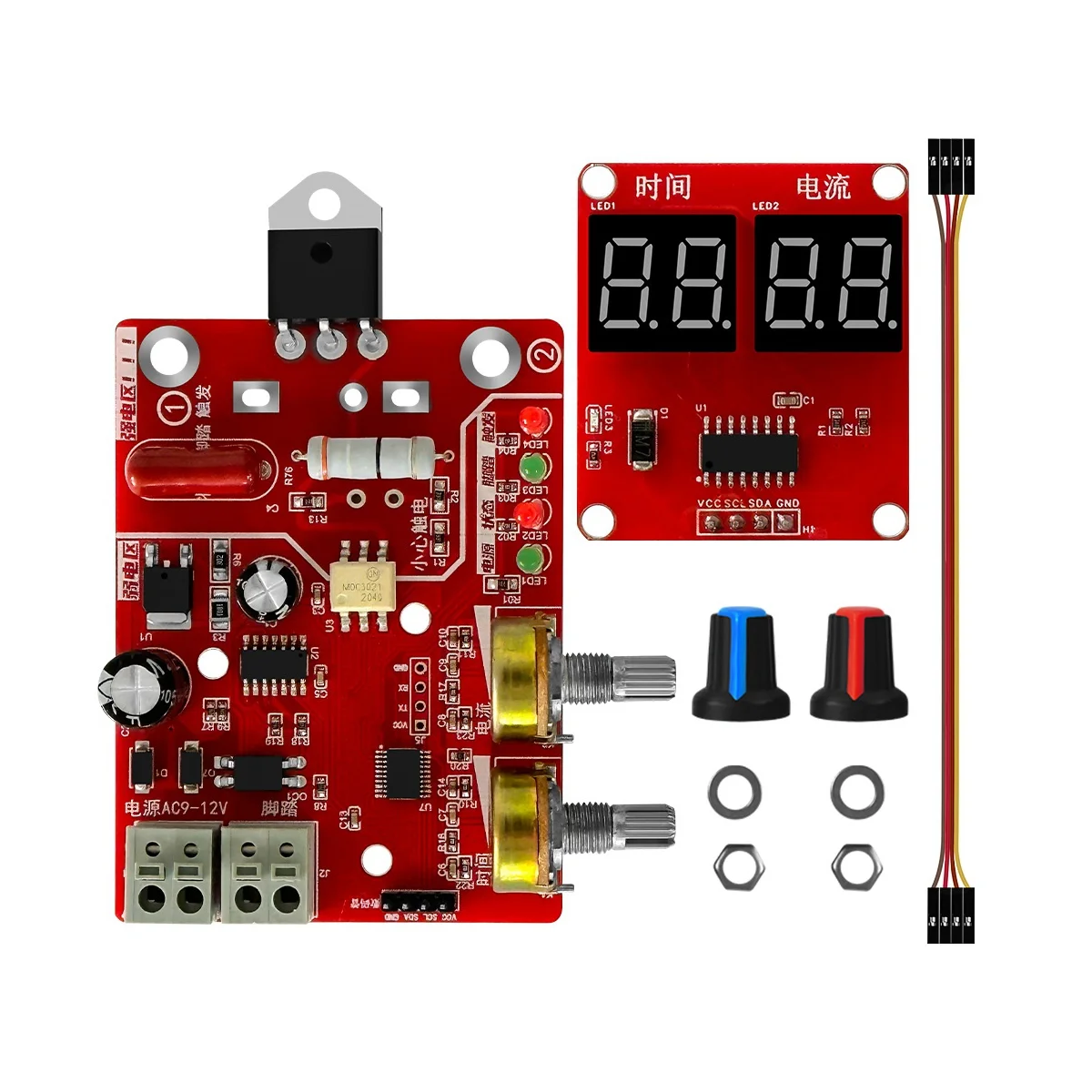 NY-D01 панель управления аппаратом для точечной сварки регулирующая время и ток