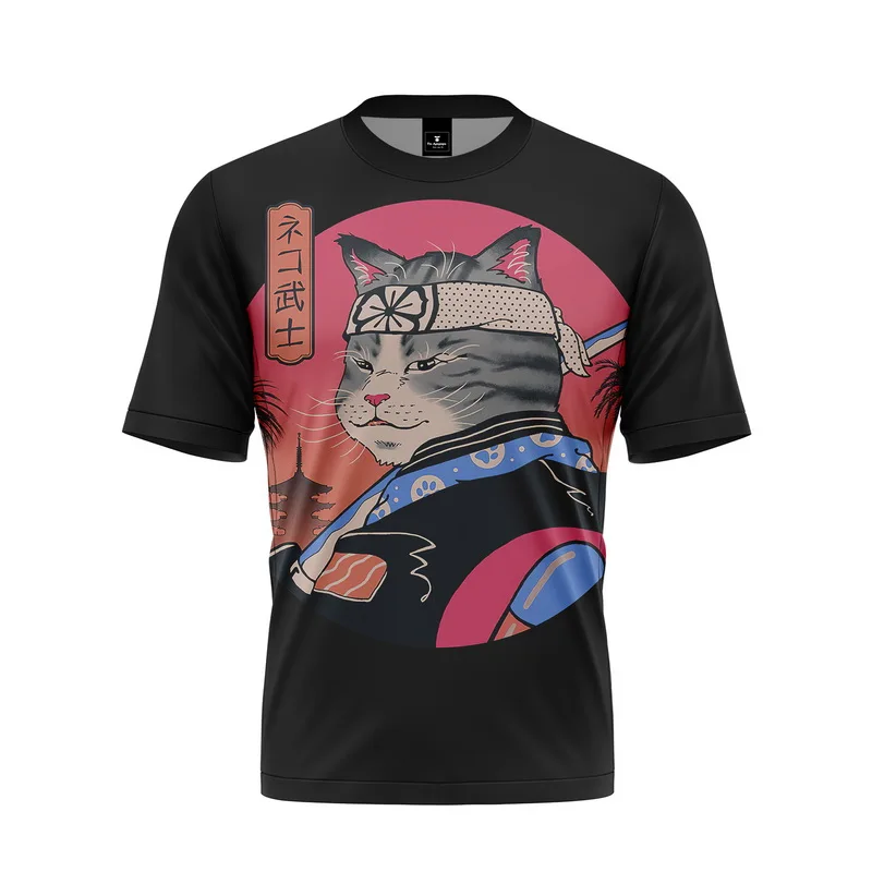 

Men Hip Hop Streetwear T-Shirt Japanese Great Wave Tokyo T Shirt Harajuku Mesh cloth Short Sleeve Tshirt Summer tees
