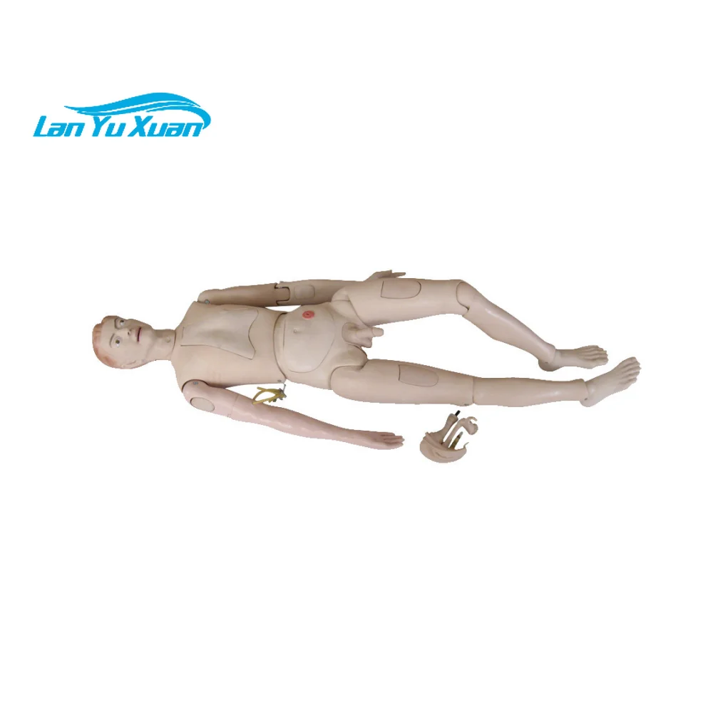 

Multi-functional Patient Simulator Male Nursing Training Manikin Mannequin