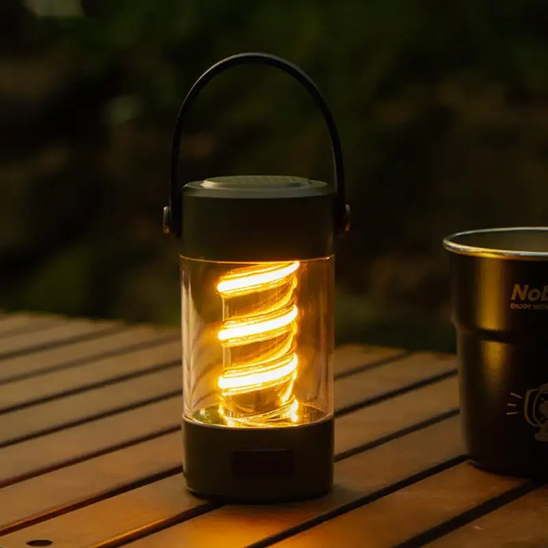 Лампа для палатки беспроводной динамик фонарик портативный с треногой уличный