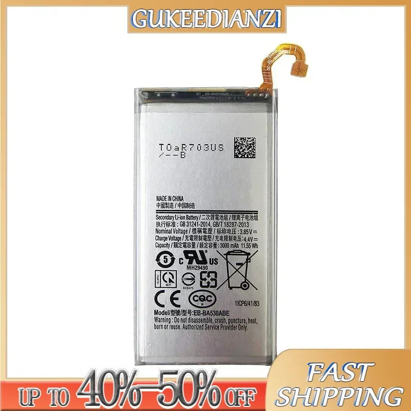 Аккумулятор для Samsung Galaxy A8 2018 (A530) A530 SM-A530F EB-BA530ABE EB BA530ABE Сменные аккумуляторы