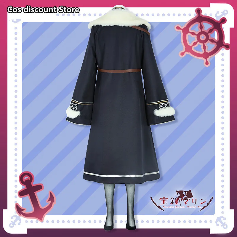 Костюм для косплея Houshou Marine Hololive VTuber Cos униформа костюмы аниме женщин 2023 поддержка