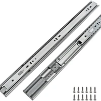 stainless steel soft close drawer slides ball bearing drawer runners heavy duty capacity furniture hardware fittings for cabinet