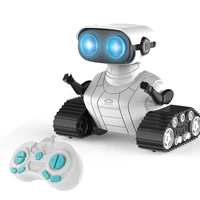 robot control robot electric toy toys rechargeable robots toy with music and led eyes birthday gift for children
